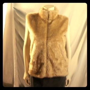 Kikit Maurice Sasson faux fur vest L